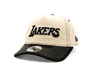 Kšiltovka New Era - NBA City Icon 9FORTY A-Frame - LA Lakers - Cream / Black