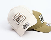 Kšiltovka New Era - Branded Buffalo Patch Linen 9FORTY A-Frame - Stone
