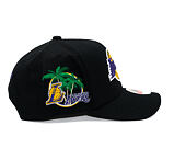 Kšiltovka Mitchell & Ness  - NBA Classic Red Snapback Custom Patch - Los Angeles Lakers - Black