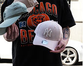 Dámská Kšiltovka New Era - MLB Linen 9FORTY - NY Yankees - Blush Pink