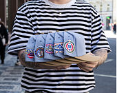 Kšiltovka Mitchell & Ness  - NHL Frosted Peak - Pro Pinch Snapback - Florida Panthers - Blue/Brown