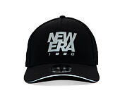 Kšiltovka New Era - Branded Reflective 9FORTY M-CROWN A-Frame Trucker - Black