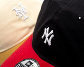Kšiltovka New Era - MLB Mini Logo Washed Contrast 9TWENTY - NY Yankees - Navy / Scarlet