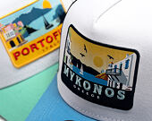 Kšiltovka New Era - Branded Location Patch 9FORTY A-Frame Trucker - Blue