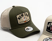 Kšiltovka New Era - Branded Summer Patch 9FORTY A-Frame Trucker - New Olive