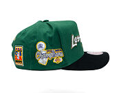 Kšiltovka Mitchell & Ness - NBA - La Script 2.0 - Los Angeles Lakers - Green/Black