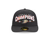 Kšiltovka New Era - NHL 2026 Champion VC 59FIFTY - Anaheim Ducks - Graphite