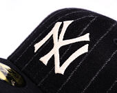 Kšiltovka New Era - MLB Moon Cooperstown 59FIFTY - NY Yankees - White And Navy Pinstripe