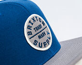 Kšiltovka Brixton - Oath Iii Snapback - Blue/Light Grey