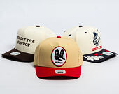Kšiltovka Brixton - Two Boots C Np Mp Snapback - Celestial Yellow/Red