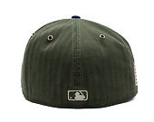 Kšiltovka New Era - MLB Three Looms "American Herringbone" 59FIFTY - LA Dodgers - Team Color
