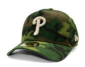 Kšiltovka New Era - MLB Ripstop Camo 59FORTY - Philadelphia Phillies - Woodland Camo