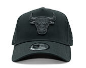 Kšiltovka New Era - NBA Metallic 9FORTY A-Frame - Chicago Bulls - Graphite