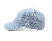 Dětská Kšiltovka New Era - MLB Seersucker 9TWENTY - NY Yankees - Pastel Blue