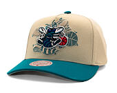 Kšiltovka Mitchell & Ness - Off Tilted Hwc - NBA - Charlotte Hornets - Off White