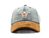 Kšiltovka Mitchell & Ness - Den Suede Strapback - NBA - Chicago Bulls - Blue