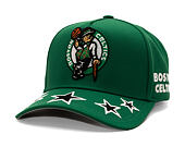 Kšiltovka Mitchell & Ness - Shining Stars - NBA - Boston Celtics - Green