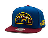 Kšiltovka Mitchell & Ness - Legendary Away - NBA - Denver Nuggets - Blue