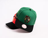 Kšiltovka Mitchell & Ness - In The City - NBA - Boston Celtics - Green