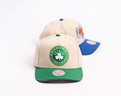 Kšiltovka Mitchell & Ness - Off Tilted - NBA - Boston Celtics - Off White