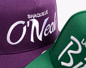 Kšiltovka Mitchell & Ness - Player Script Hwc - NBA - Los Angeles Lakers - Shaquille O'Neal - Purple