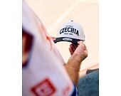 Kšiltovka New Era - Contrast Visor M-CROWN 9FORTY - Baseball Czechia - Ivory