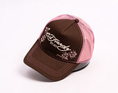 Kšiltovka Ed Hardy - Skull And Roses 5 Panel Trucker Cap