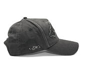 Kšiltovka Ed Hardy - Distressed Gothic 6 Panel Cap - Charcoal