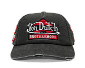 Kšiltovka Von Dutch - Baseball Cap - Brotherhood Patch - Black