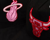 Kšiltovka Mitchell & Ness - All Heart - NBA - Chicago Bulls - Black