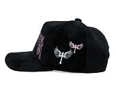 Kšiltovka Reflection Luxury New Angel Cap - Black Pink Script