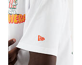 Triko New Era - Branded Food Character Oversized Tee - White