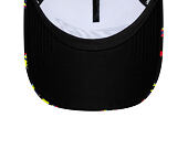 Kšiltovka New Era - Print Visor 9FORTY A-Frame Trucker - Black
