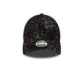 Dámská Kšiltovka New Era - MLB Cosy Leopard 9FORTY - LA Dodgers - Black