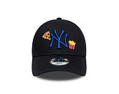 Dětská Kšiltovka New Era - MLB Food Icon 9FORTY - NY Yankees - Navy / Blue