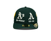 Kšiltovka New Era - MLB IMAGE DROP All-Over 59FIFTY Low Profile - Oakland Athletics - Green