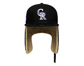Kšiltovka New Era - MLB World Series Cooperstown Dog-Ear 59FIFTY - Colorado Rockies - Black