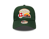 Dětská Kšiltovka New Era - Branded Outdoor 9FORTY A-Frame Trucker - Cilantro Green
