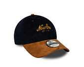 Kšiltovka New Era - Branded Cord Mix 9TWENTY - Navy / Brown