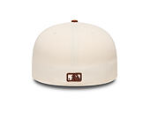Kšiltovka New Era - MLB League Essential 59FIFTY - NY Yankees - Cream / Deep Auburn