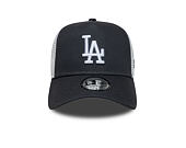 Kšiltovka New Era - MLB Essential 9FORTY A-Frame Trucker - LA Dodgers - Dark Concrete