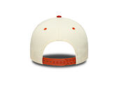 Kšiltovka New Era - MLB Wordmark Suede 9FORTY A-Frame - NY Yankees - Cream / Warm Flame