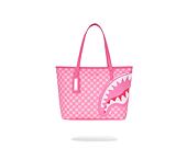 Taška Sprayground - Pink New Check Faces Tote
