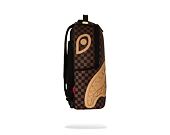 Batoh Sprayground - Embossed Check Brown Backpack