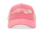 Kšiltovka Ed Hardy - Embroidery Applique Cord 5 Panel Trucker Cap - Hot Pink
