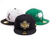 Kšiltovka New Era - MiLB Theme Nights 59FIFTY - Durham Bulls - Gold Crest - Navy