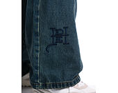 Kalhoty Ed Hardy - Mens Fireball Dragon Dirty Wash Xxtra Denim Trousers Jeans - Green Tint