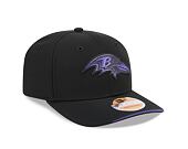 Kšiltovka New Era - NFL 2026 Sideline 9SEVENTY Stretch-Snap - Baltimore Ravens - Team Color