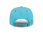 Kšiltovka New Era - NFL 2026 Sideline 9SEVENTY Stretch-Snap - Miami Dolphins - Team Color