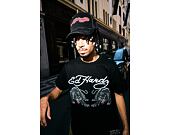 Triko Ed Hardy - Mens Double-Panther Tshirt - Black